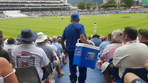 SOUTH AFRICA - Cape Town - Mohammed 'Boeta' Cassiem, the ice cream seller, at Newlands (Video) (2Wv)