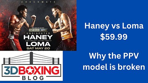 Is $59.99 a good deal for Haney vs Loma