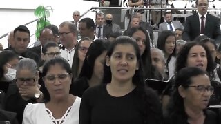 3 Coral cantando juntos Igreja Assembleia de Deus Alta Floresta D´Oeste