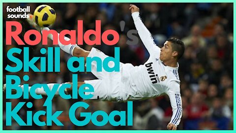 Ronaldo's Skill and Bicycle Kick Goal 👏👏👏 #shorts