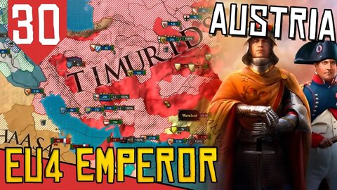 Guerra Basica contra ASIA - EU4 Austria #30 [Série Gameplay Português PT-BR]