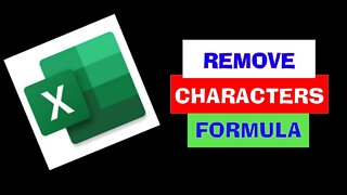 Excel Formulas: How to Remove Characters from the Beginning or End of Data in a Cell / Tutorial