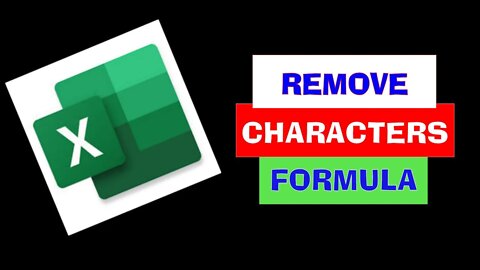 Excel Formulas: How to Remove Characters from the Beginning or End of Data in a Cell / Tutorial