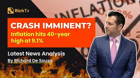 News and analysis - US inflation hits 40-year high 9.1% - Stock & Crypto Markets - RICH TV LIVE