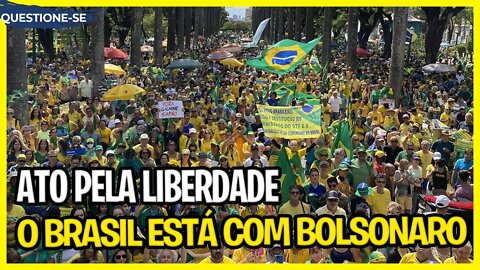 Desesperado, Lula passa vergonha 🤣 O povo está com Bolsonaro!