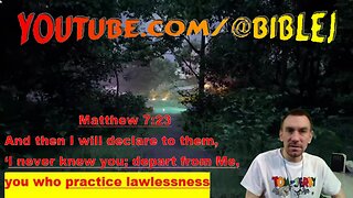 DEPART FROM ME YOU WHOL PRACTICE LAWLESSNESS - Explained