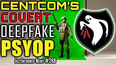 EXPOSED: Pentagon Ran COVERT DEEPFAKE PYSOPS On Social Media! | JustInformed News #268