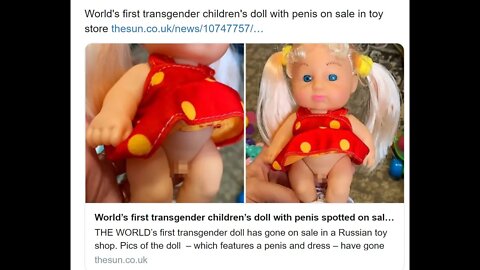 Ohne Worte: Sibirischer Shop verkauft erste Transgender Puppe mit G***teilen