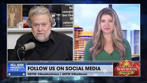 Steve Bannon Welcomes NEW Co-Host Natalie Winters to the War Room