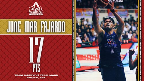 June Mar Fajardo Highlights [Team Mark vs Team Japeth | Mar. 24, 2024]