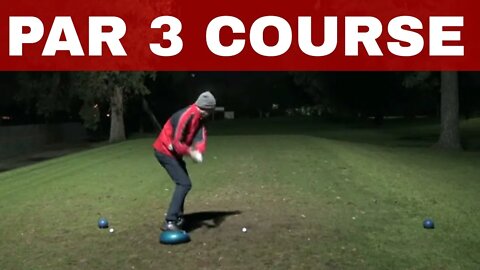 Golf Vlog test | Me VS Me on a Balance pad. Taking Training to the Course for Deep Learning