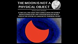 The Moon is NOT a physical object