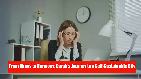 From Chaos to Harmony: Sarah's Journey to a Self-Sustainable City
