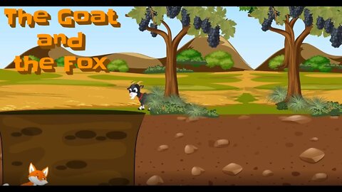 The Goat and the Fox | Animated Fairy Tales For Children | HD