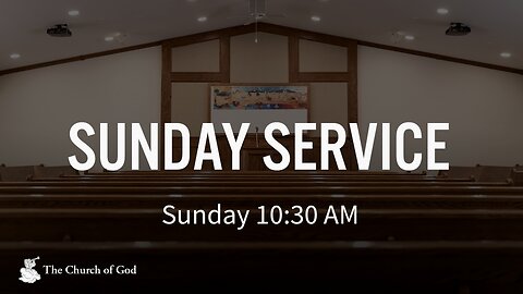 LIVE - Sunday Morning Service November 6, 2022