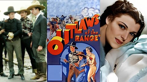 OUTLAWS OF THE RANGE (1936) Bill Cody, Marie Burton & William McCall | Western | B&W