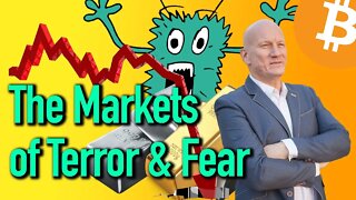 The Charts of Terror & Fear vs those of Joy for Silver, Gold & Bitcoin