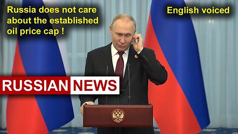 Russia does not care about the established oil price cap! Putin Ukraine United States