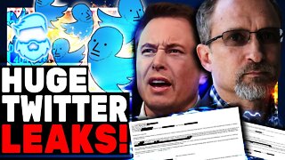 Bombshell Leaks From Twitter Help Elon Musk MASSIVELY! They Lied About Everything!