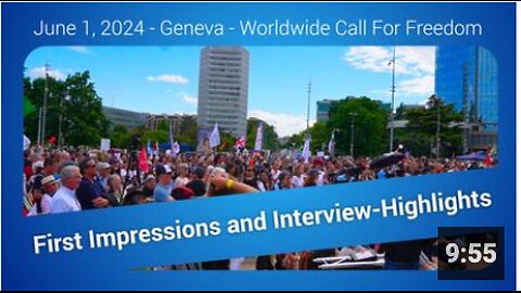 Covid Crimes Exposed at Freedom Rally in Geneva, June 1st 2024 - Interview Highlights