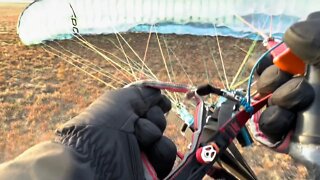 #Paramotor reverse inflation takeoff ￼