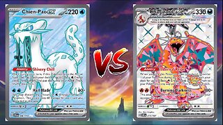 Pokemon TCG Live Chien-Pao EX Baxcalibur VS Charizard EX Pidgeot EX!!