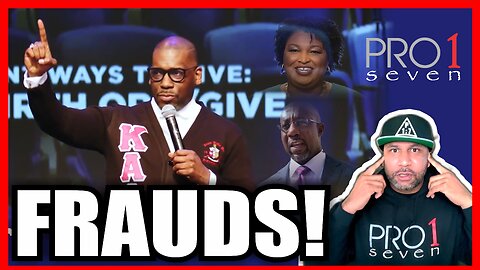WOKE Black Church Fake Pastors Rep Democrats! Jamal Bryant & Raphael Warnock