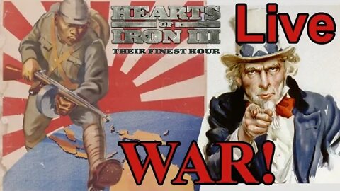 War Continues! U.S.A. - Live - Black ICE 11.2 - Hearts of Iron 3 -
