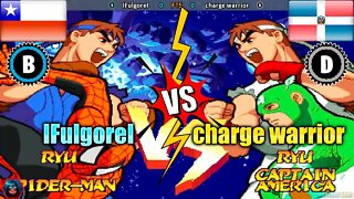 Marvel Super Heroes vs. Street Fighter (IFulgoreI Vs. charge warrior) [Chile Vs. Dominican Republic]