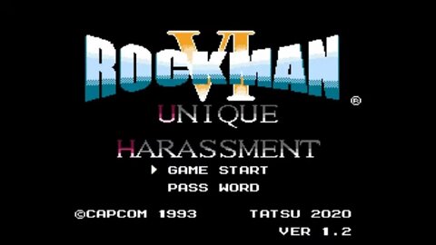 Sunday Longplay - Rockman 6 Unique Harrassment (NES ROM Hack)