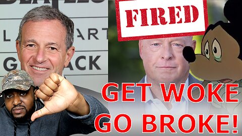 WOKE Disney CEO Bob Chapek FIRED After Replaced By Old WOKE CEO Bob Iger As Stock Keeps TANKING!