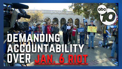 San Diegans demand accountability over Jan. 6 riot