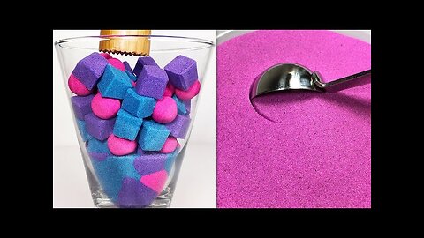 Very Satisfying and Relaxing Compilation 148 Kinetic Sand ASMR