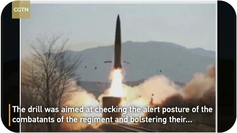 DPRK (North Korea) announces test launching missiles from train