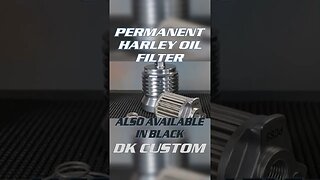 🤯Never Buy Another Harley Oil Filter! Get Yours at dkcustom.com! #shorts