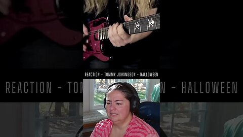 Tommy Johansson | Halloween | Helloween Cover #shorts #viral #viralvideo #music #reaction