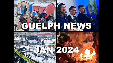 Guelphissauga News: WEF's Secret Meetings, Mayor's Housing Symposium & Safe Space Bylaw | Jan 2024