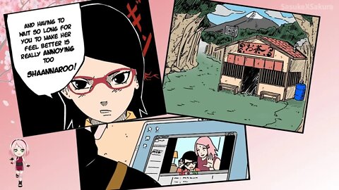 Her Uchiha glare - Sakura and Sasuke [SasuSaku] Doujinshi [English]