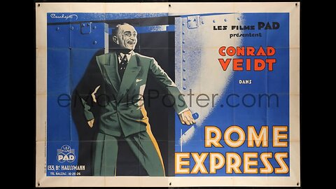 Rome Express 1932 colorized (Conrad Veidt)