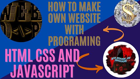 How to Lear Web designing | learn and earn concept | Make your own website