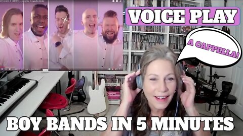 VOICE PLAY Reaction BOY BANDS IN 5 MINUTES A CAPPELLA TSEL Reacts VOICEPLAY Reactions TSEL VoicePlay
