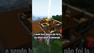 Será que tem algo secreto na mansão dos Pillagers? #shorts #minecraft #desafio