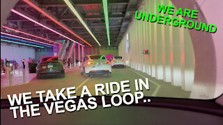 The Parts and Service Desk is in Las Vegas for SEMA 2021, We take a ride in the Vegas Loop