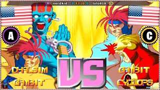 X-Men vs. Street Fighter (nerdkid Vs. lolo818) [U.S.A. Vs. U.S.A.]