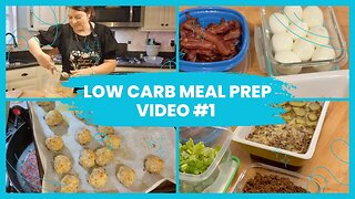 Weekly Low Carb Meal Prep #1