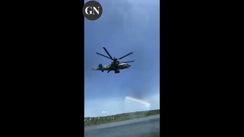RUSSIAN HELICOPTER PILOT HAVING FUN
