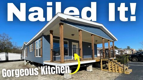 They Absolutely NAILED IT With This Mobile Home! | Home Tour