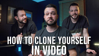 Better than masking! FAST and EASY way to clone yourself in video