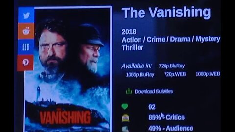 review, The Vanishing, 2018, unofficial sequel to the lighthouse,