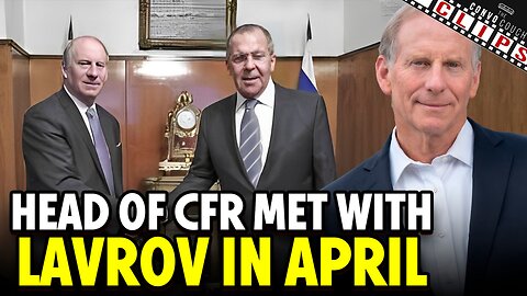 CONFIRMED Head of CFR met with Lavrov in April